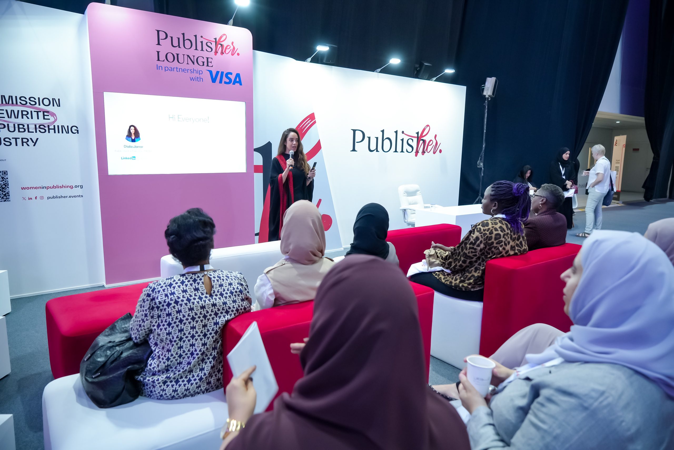 PublisHer empowers bookwomen by giving direct career advice and services at Sharjah Booksellers Conference