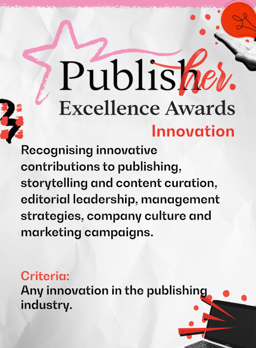 PublisHer Excellence Awards Innovation