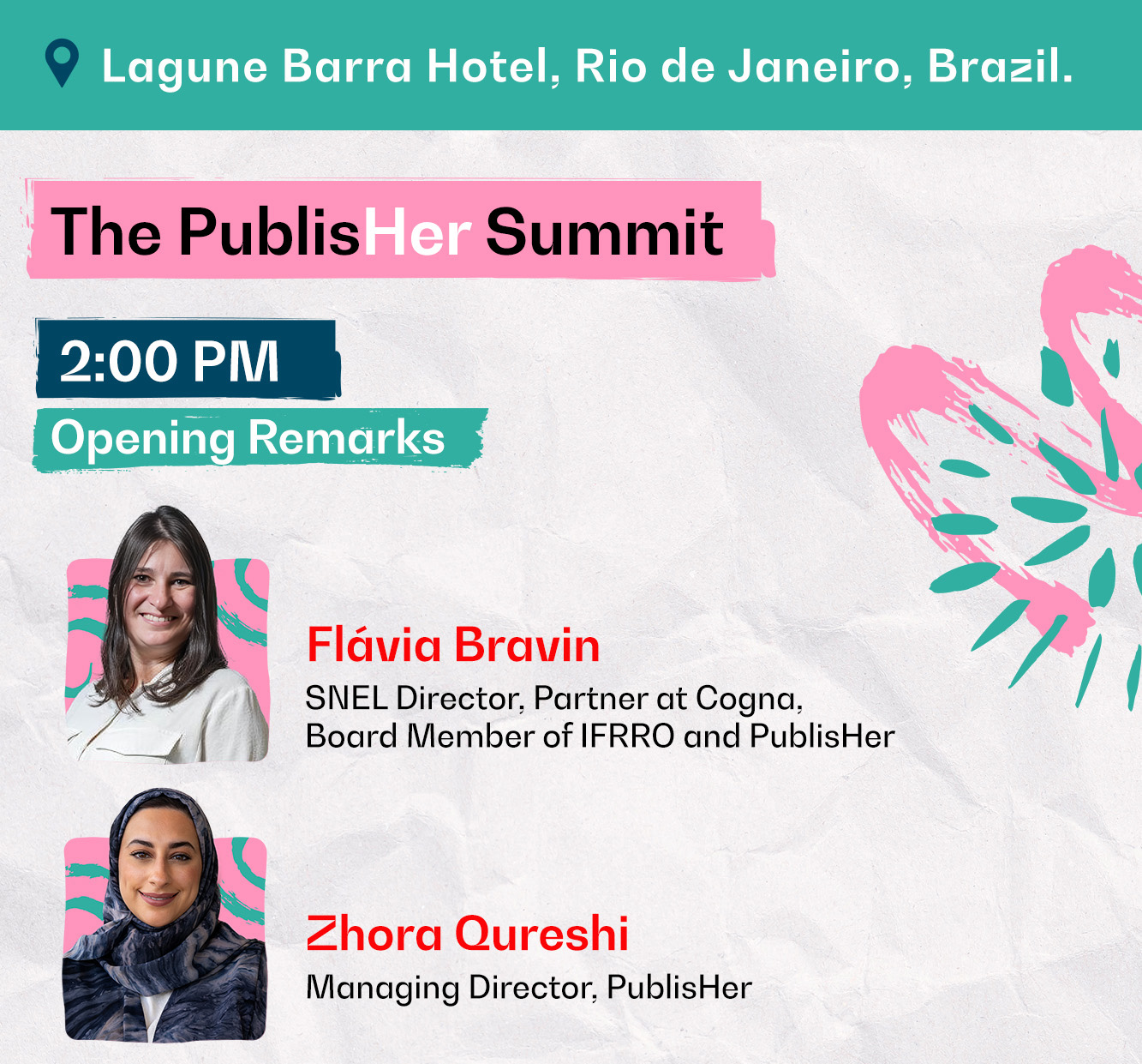 PublisHer Summit, Rio