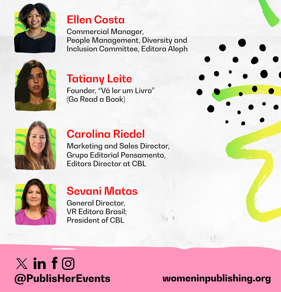PublisHer Panels at EELDG Conference, São Paulo